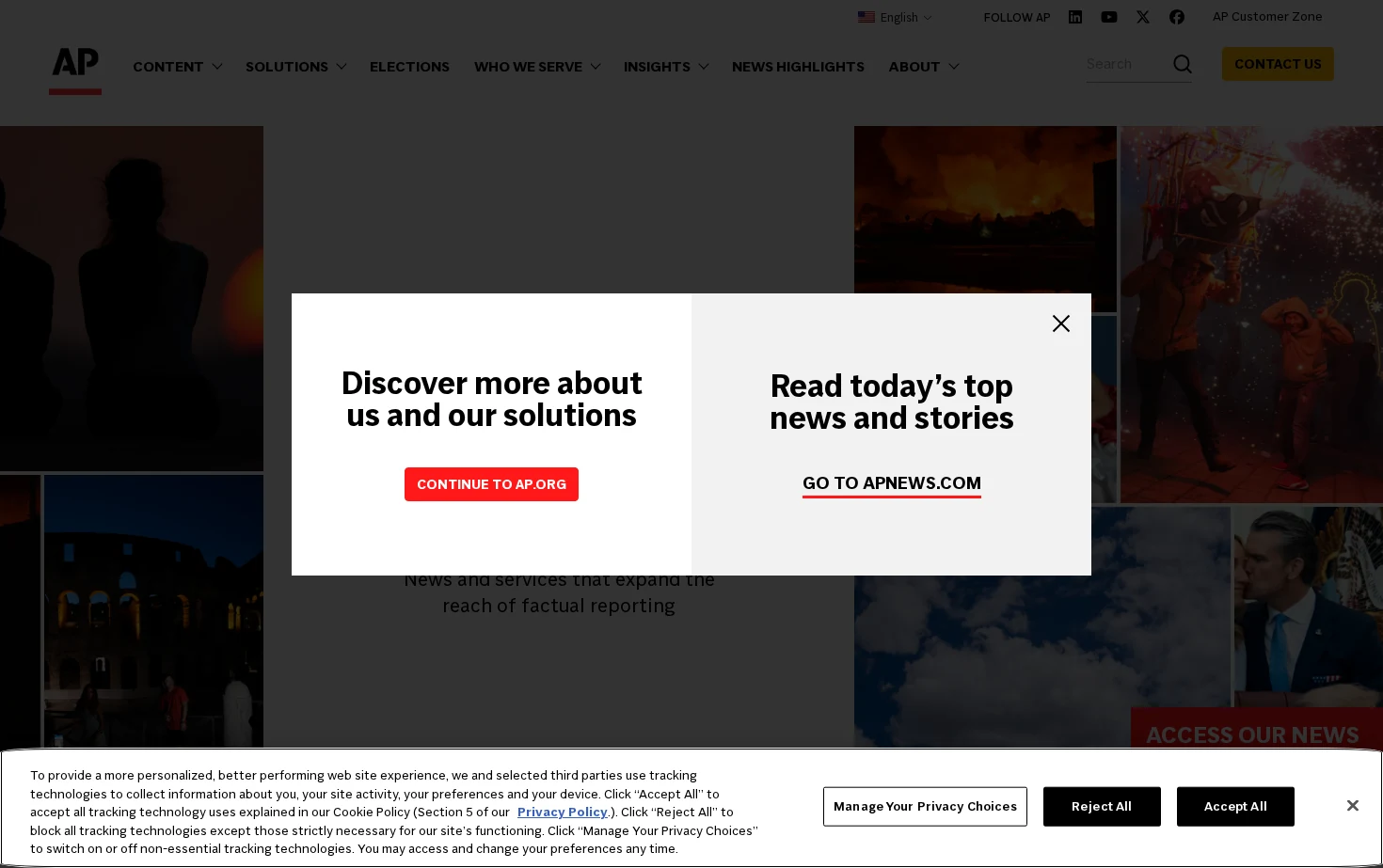 The Associated Press 页面快照
